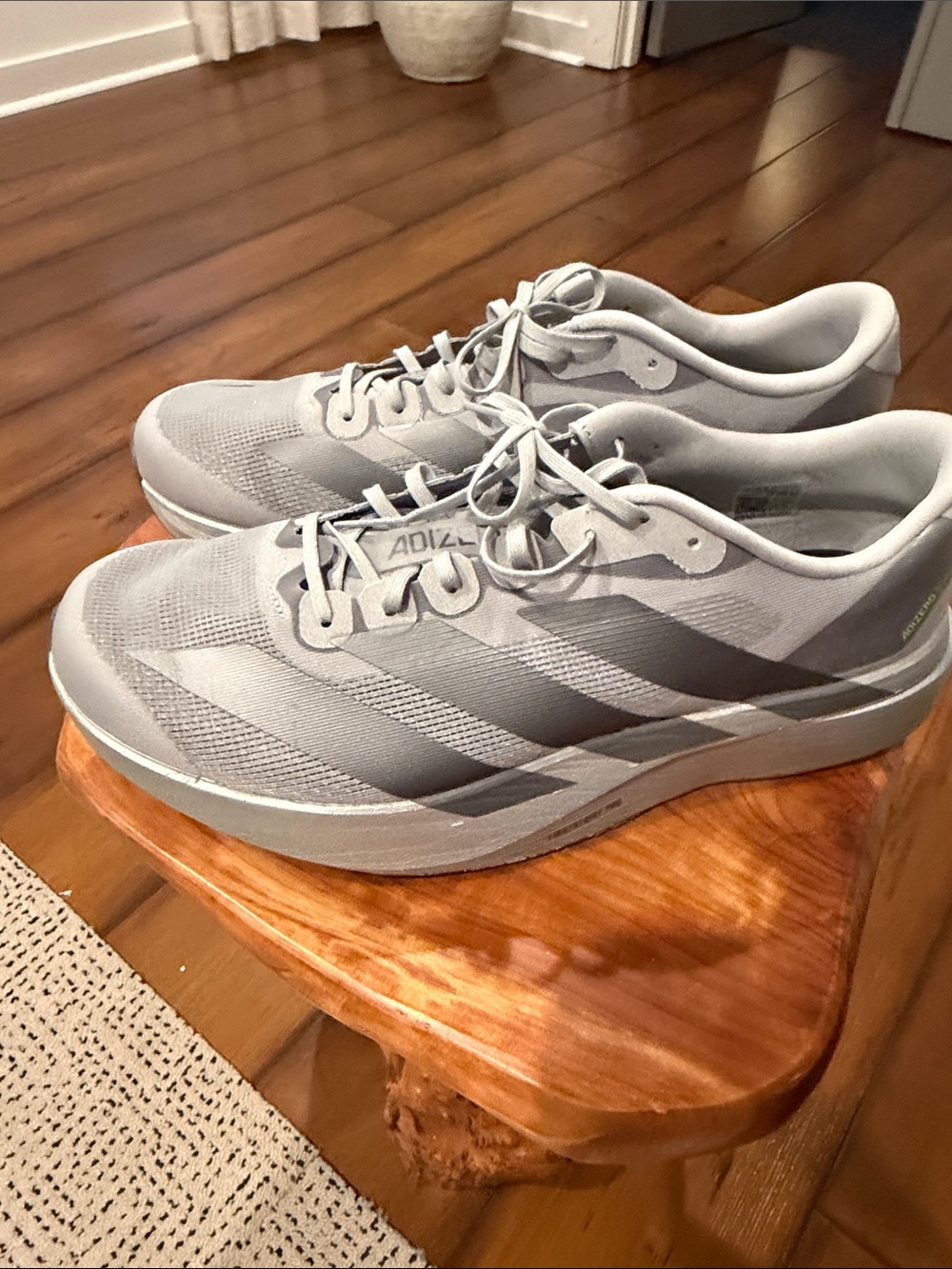 Adidas Evo SL Grey Running Shoes